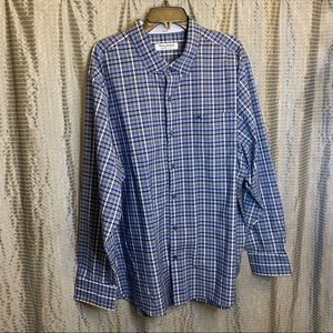 Like New! Tommy Bahama Sarasota Stretch Blue/Gray Shirt